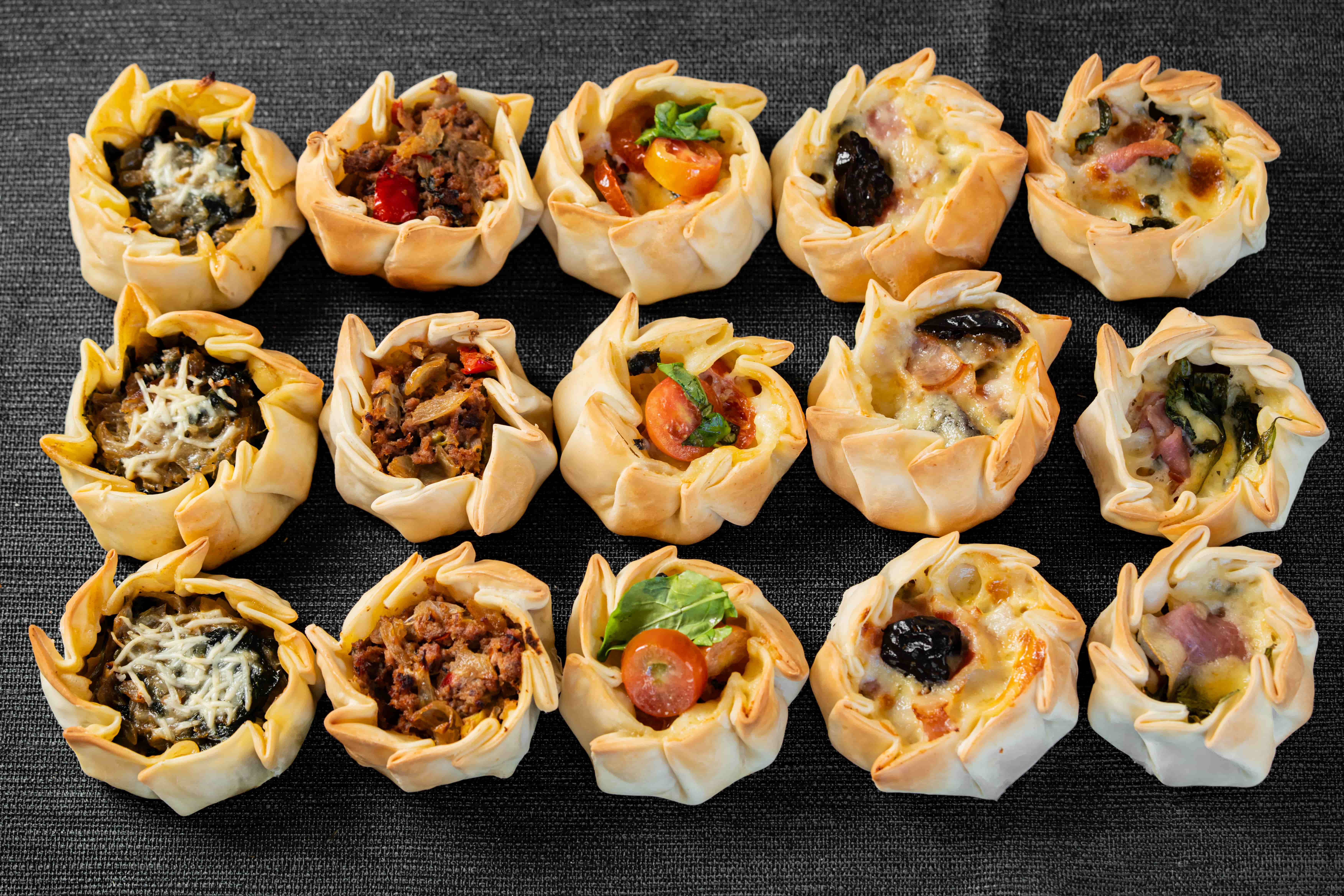 Canastitas gourmet por docena